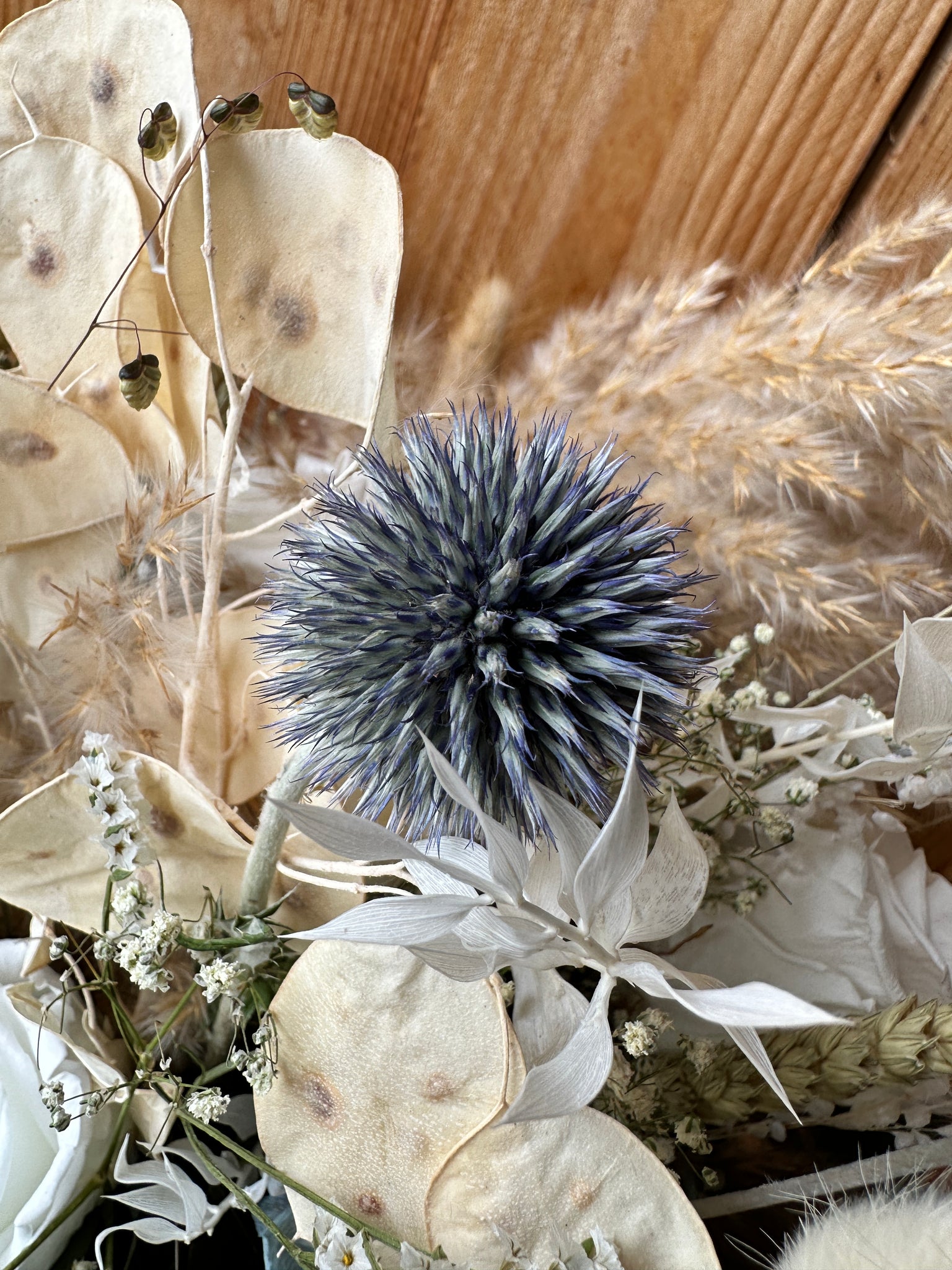 Trockenblumen Brautstrauß everlasting love - Wild und Schön