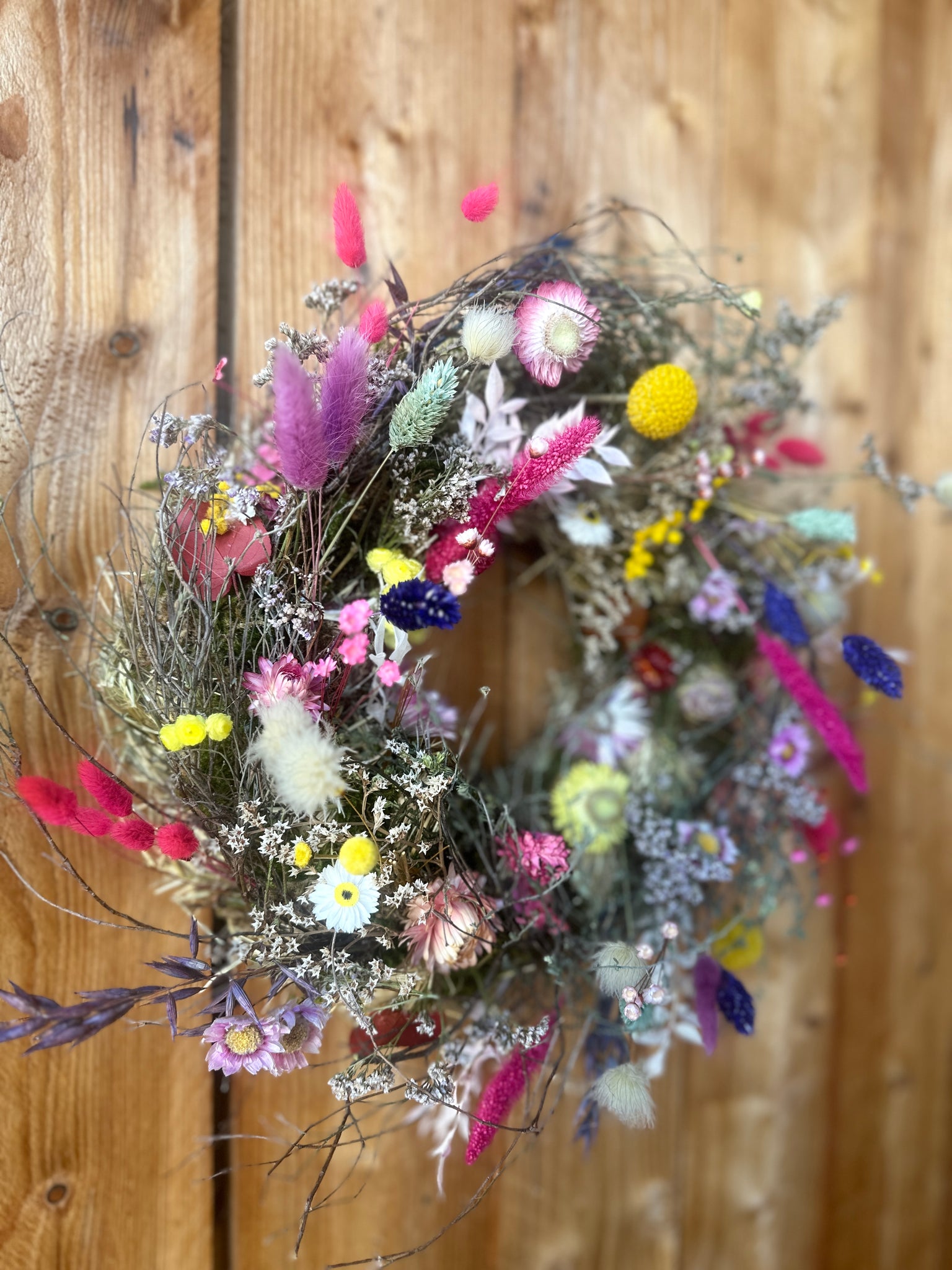 Kranz Trockenblumen ,Fiori‘ - Wild und Schön