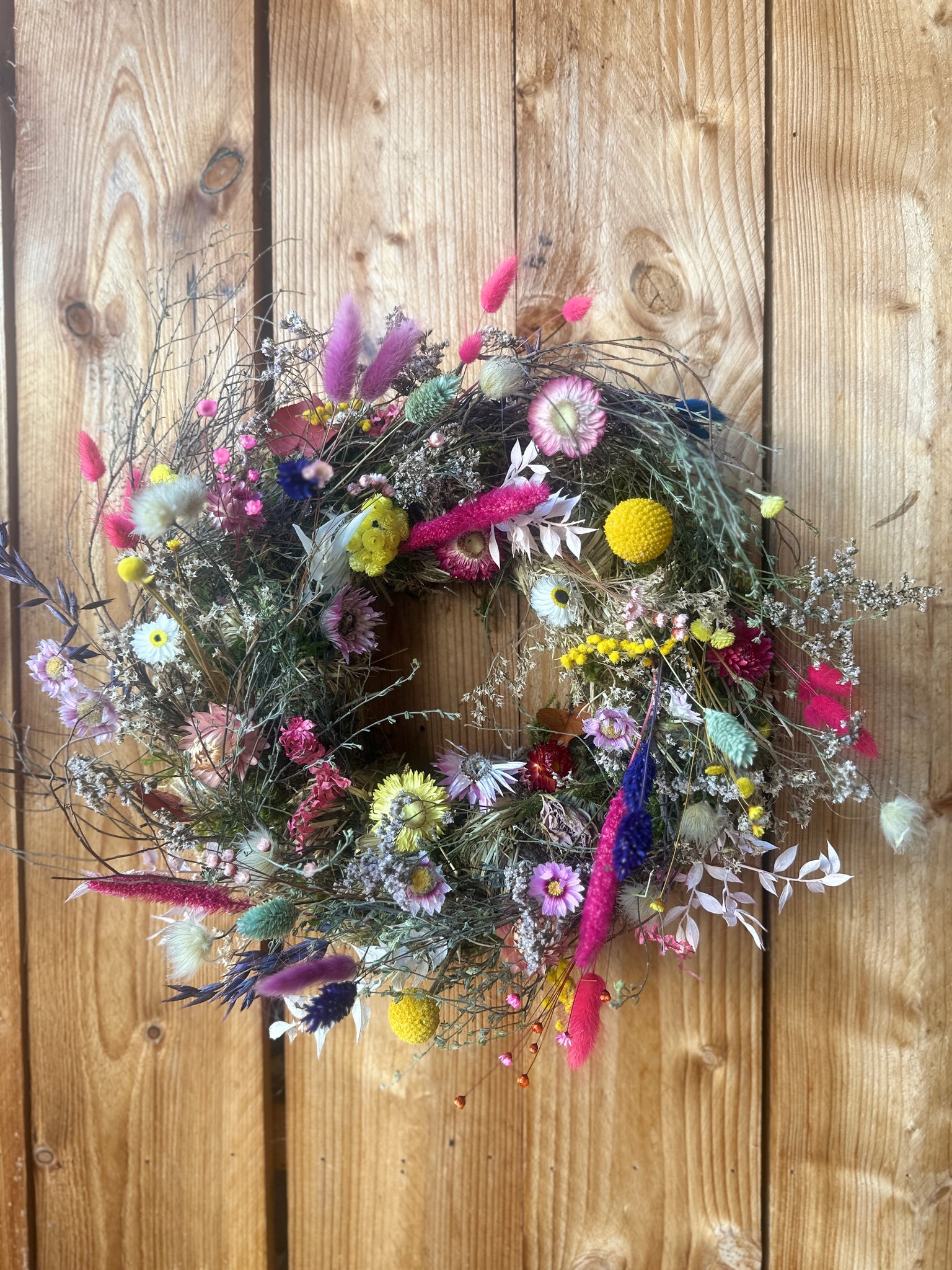 Kranz Trockenblumen ,Fiori‘ - Wild und Schön