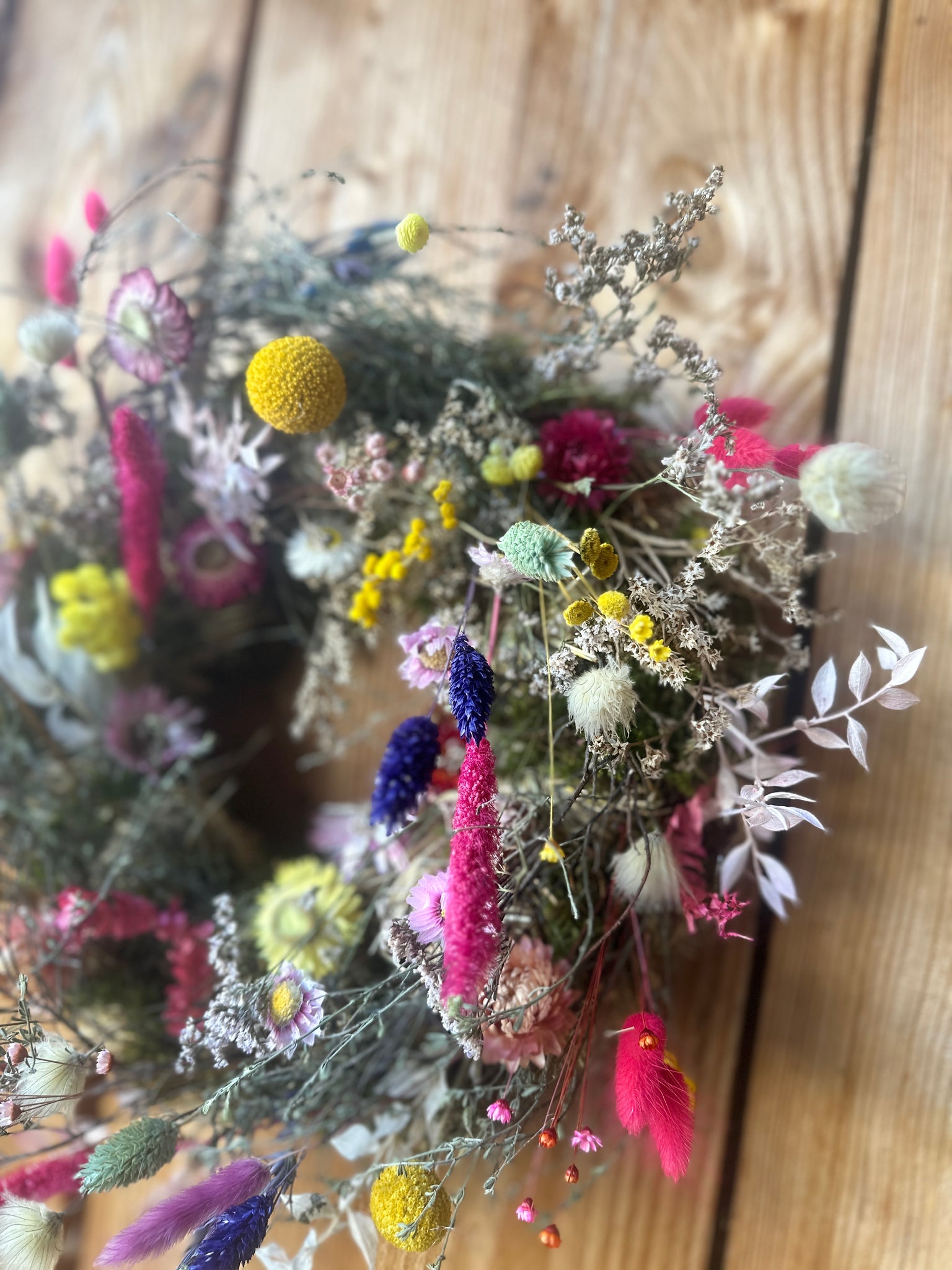 Kranz Trockenblumen ,Fiori‘ - Wild und Schön