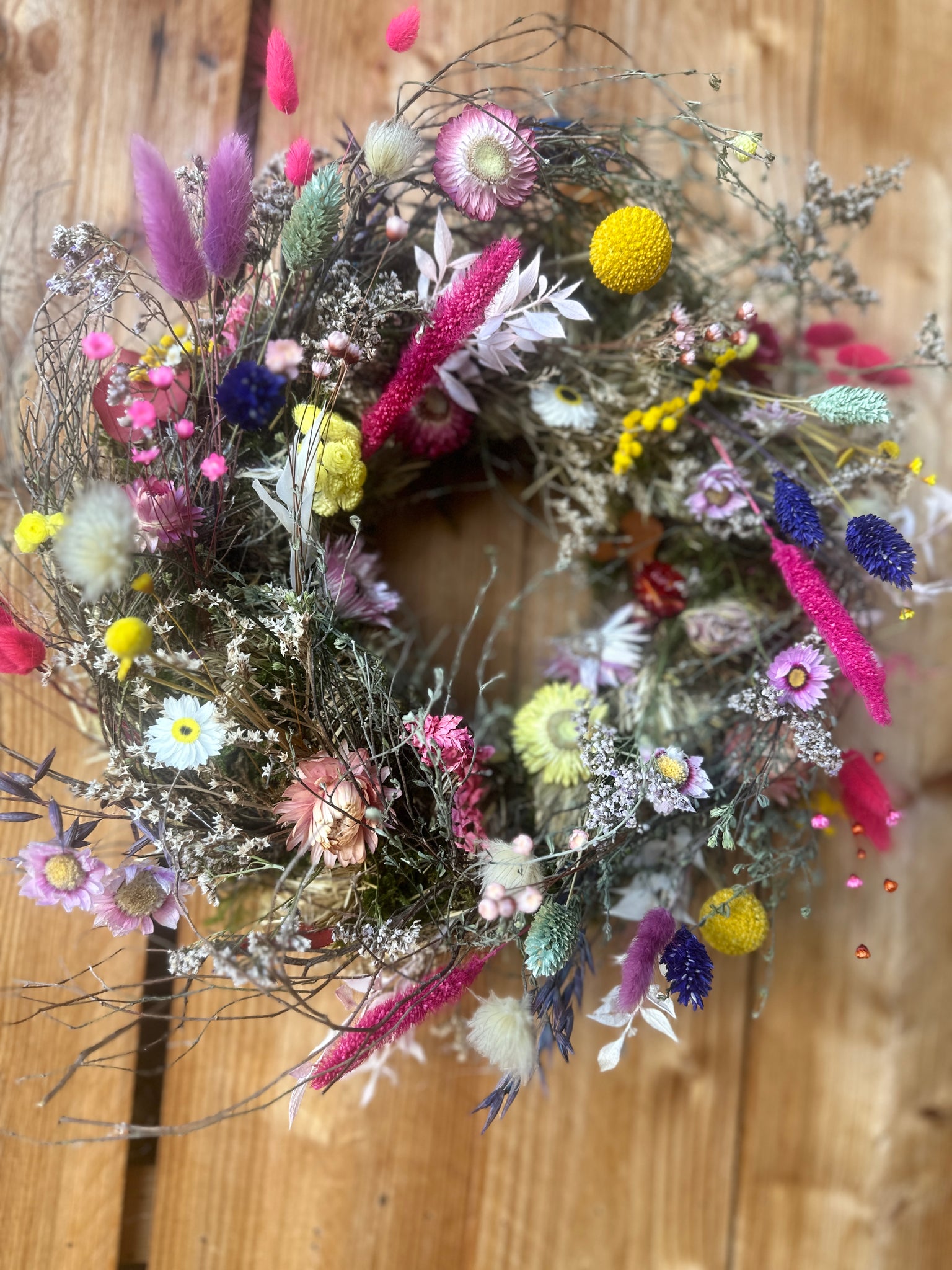 Kranz Trockenblumen ,Fiori‘ - Wild und Schön