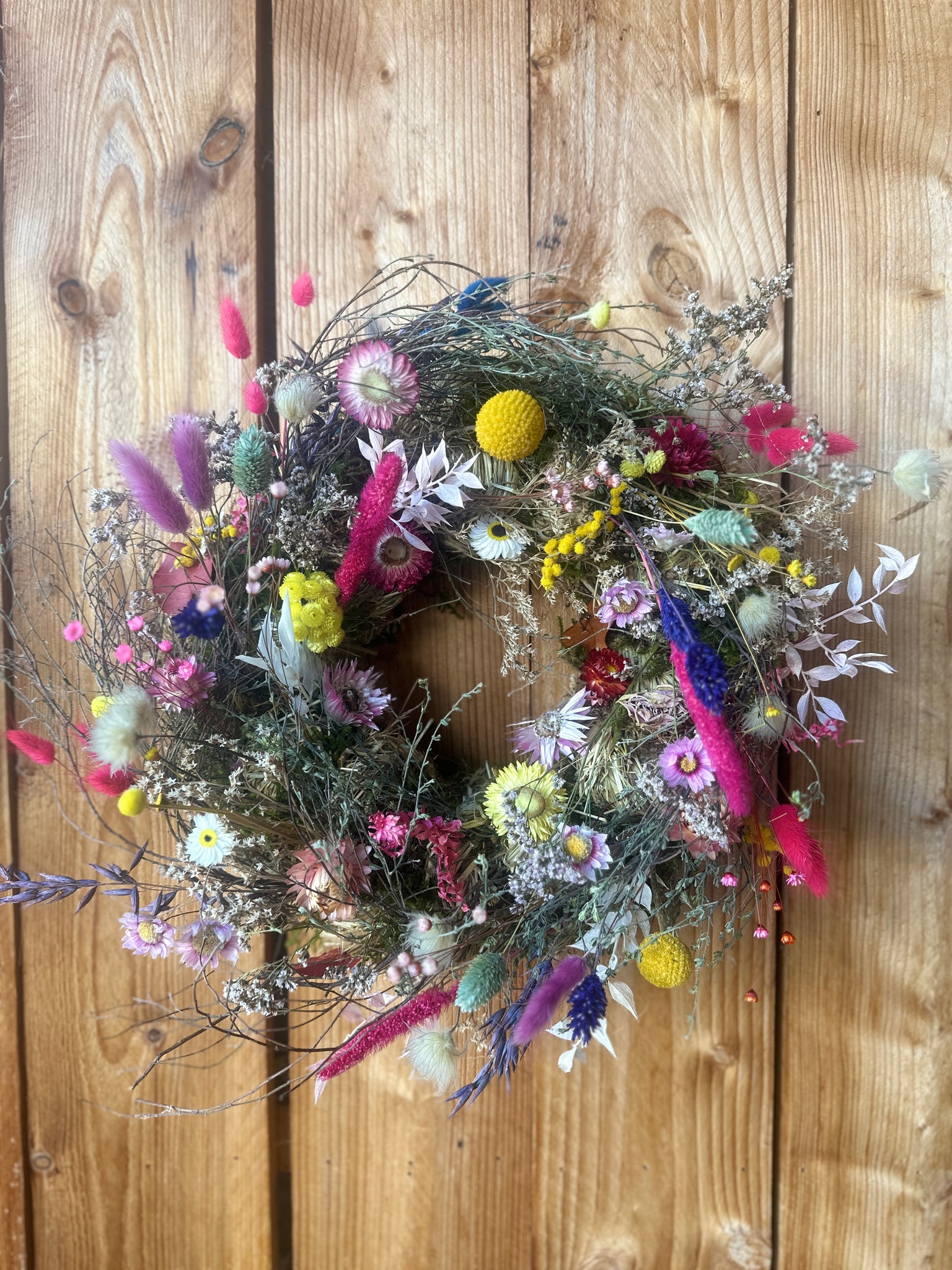 Kranz Trockenblumen ,Fiori‘ - Wild und Schön